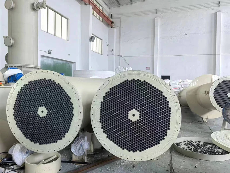 Condensor in PPH-materialen