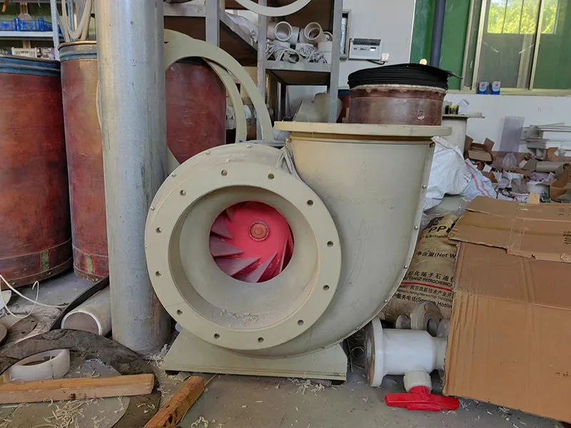 Centrifugaalventilator van polypropyleen