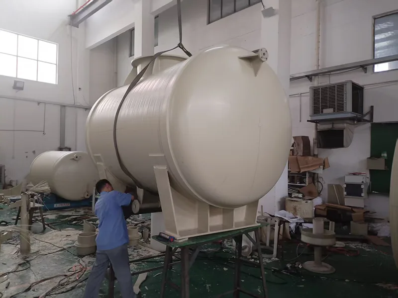 PP horizontale opslagtank